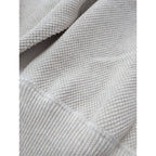 crepuscule クレプスキュール Moss Stitch V P/O / モスステッチVネックプルオーバー 鹿の子  アイボリー 0