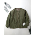 新品 nanamica ナナミカ Reversible Down Cardigan リバーシブルダウンカーディガン 光電子 ダウン ジャケット カーキ メンズ (8M＋2666)