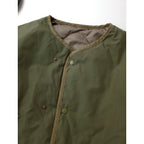 新品 nanamica ナナミカ Reversible Down Cardigan リバーシブルダウンカーディガン 光電子 ダウン ジャケット カーキ メンズ (8M＋2666)