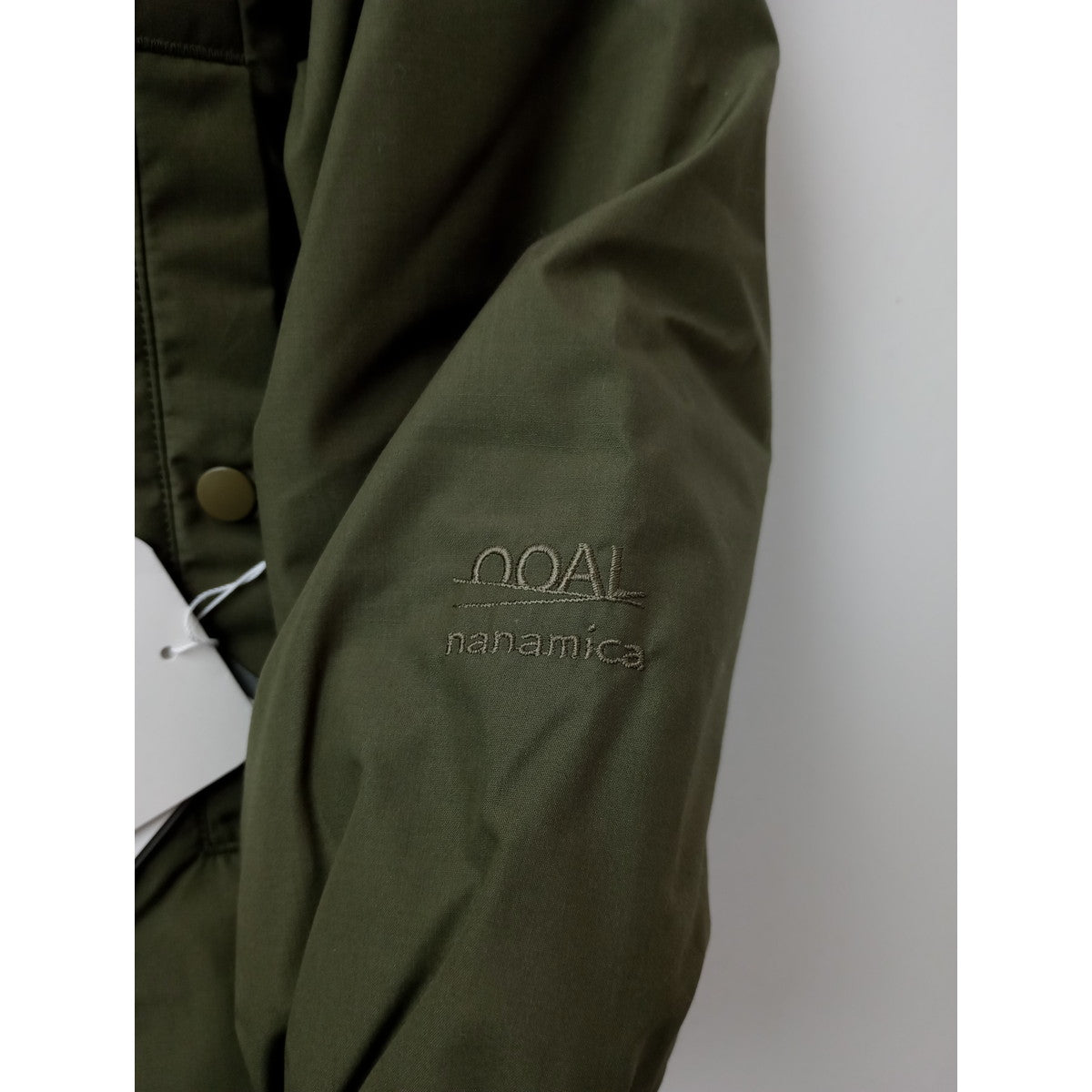 新品 nanamica ナナミカ Reversible Down Cardigan リバーシブルダウンカーディガン 光電子 ダウン ジャケット カーキ メンズ (8M＋2666)