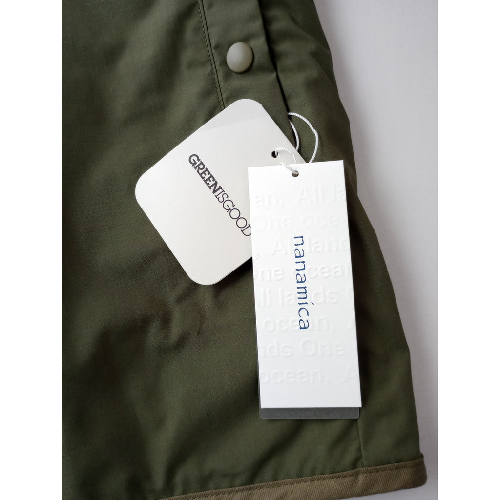 新品 nanamica ナナミカ Reversible Down Cardigan リバーシブルダウンカーディガン 光電子 ダウン ジャケット カーキ メンズ (8M＋2666)