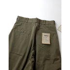 新品 YAECA ヤエカ CHINO CLOTH PANTS チノ クロスパンツ タック テーパード カーキ  29