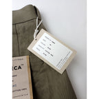 新品 YAECA ヤエカ CHINO CLOTH PANTS チノ クロスパンツ タック テーパード カーキ  29