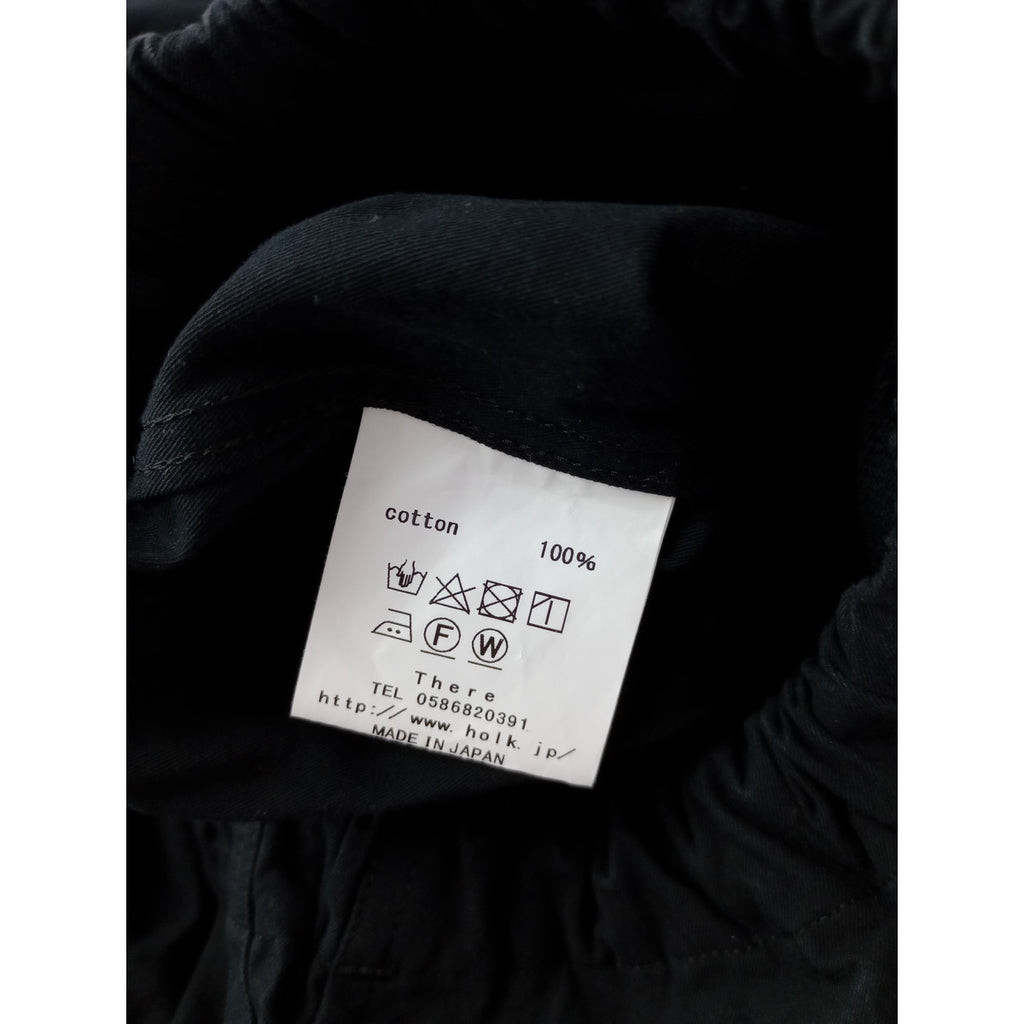 holk ホーク kang fu pants カンフーパンツ イージー 黒 ブラック  0【中古】