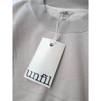 新品 unfil アンフィル vintage cotton fleece cropped sweatshirt ヴィンテージコットンフリースクロップド スウェットシャツ トップス アイボリー 1 【中古】