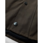 新品  BARBOUR×TOMORROWLAND  バブアー トゥモローランド TRANSPORT ウール コットン フーデッド ショートコート アウター  カーキ 38 (8M＋2680)