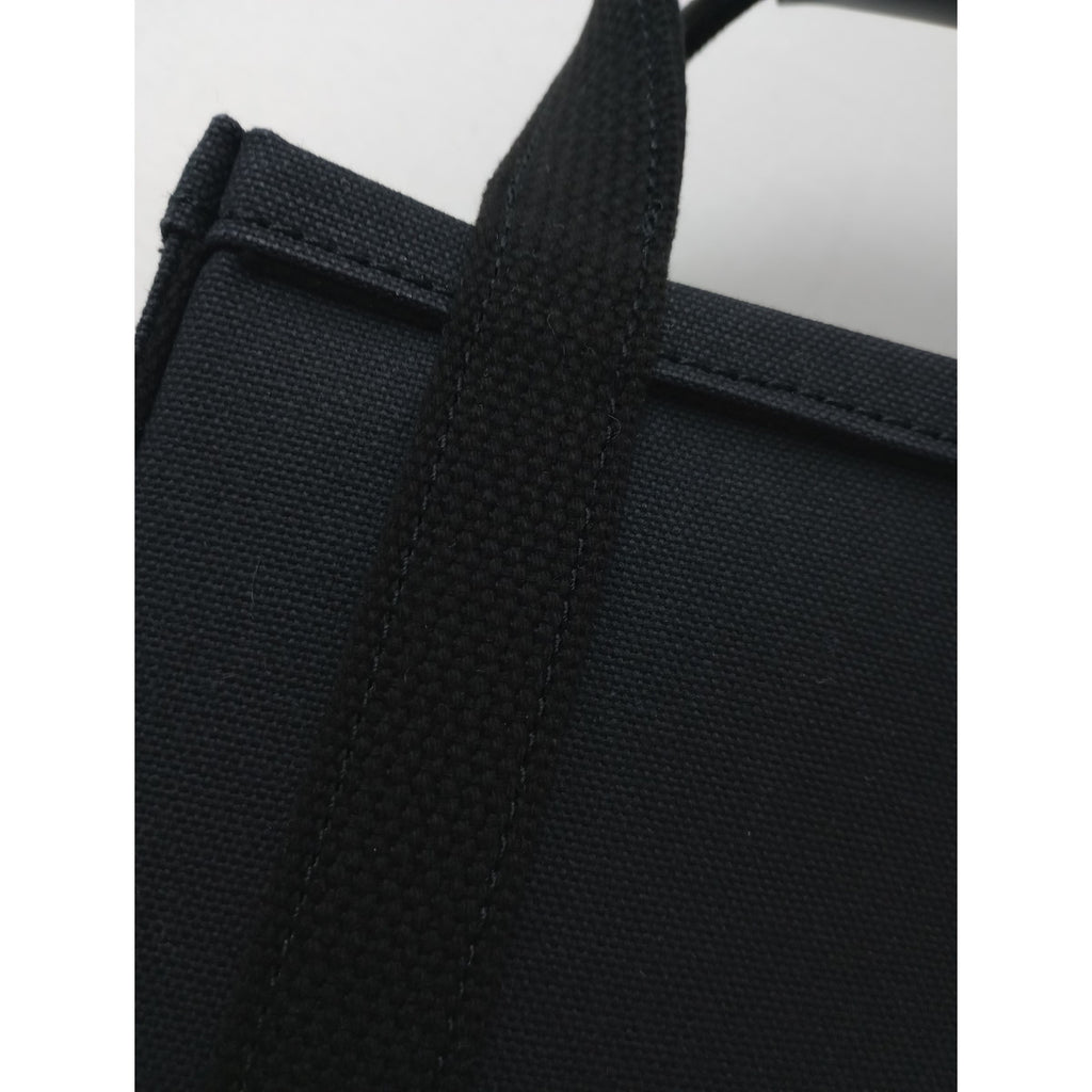 CHACOLI チャコリ FRAME COLLECTION FR 08 キャンバス ハンドバッグ 黒 ブラック  【中古】