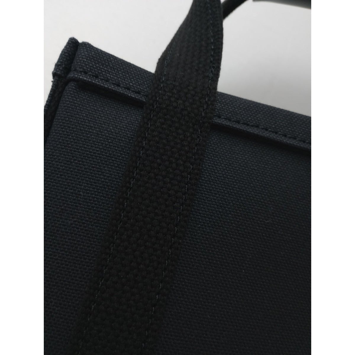 CHACOLI チャコリ FRAME COLLECTION FR 08 キャンバス ハンドバッグ 黒 ブラック  【中古】