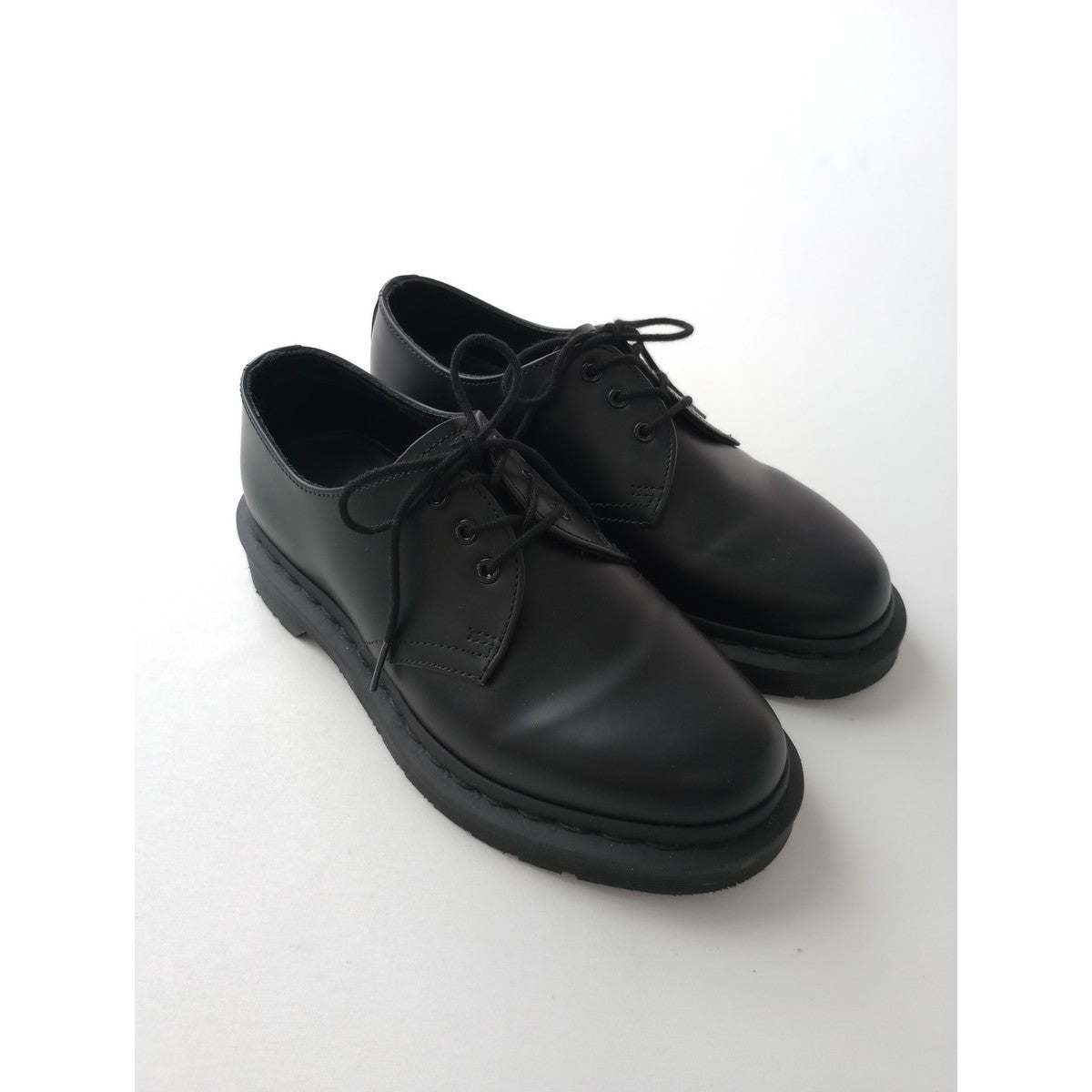 DR. MARTENS ドクターマーチン 1461 MONO 3ホールシューズ モノ 黒 ブラック UK3  【中古】