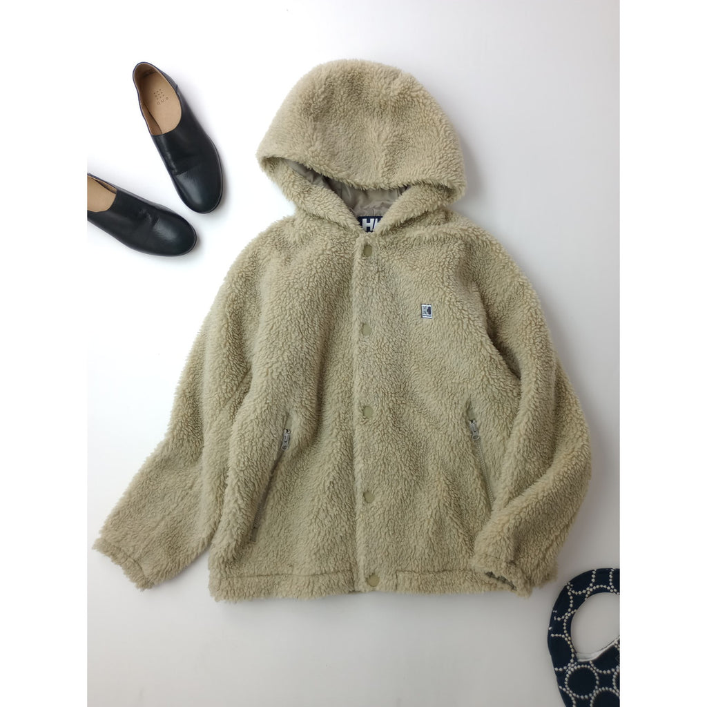 HELLY HANSEN ヘリーハンセン FIBERPILE THERMO Coach Jacket フリース ファイバーパイルサーモコーチジャケット  ベージュ  (8M＋2299)【中古】