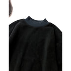 ALWEL オルウェル FLEECE SHIRTS フリース シャツ 長袖 トップス  黒 ブラック S  (8M＋2300)【中古】