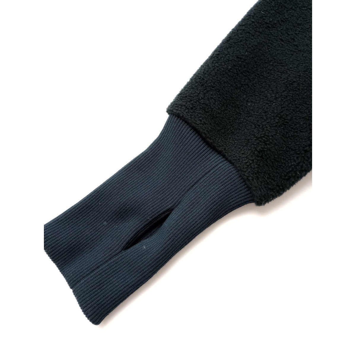 ALWEL オルウェル FLEECE SHIRTS フリース シャツ 長袖 トップス  黒 ブラック S  (8M＋2300)【中古】