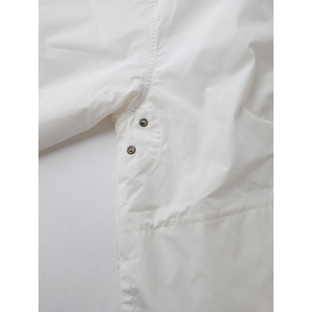 MHL エムエイチエル マーガレットハウエル LIGHTWEIGHT COTTON NYLON PLAINWEAVE BLOUSON コットン ナイロン フード ブルゾン ジャケット 2 白