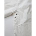 MHL エムエイチエル マーガレットハウエル LIGHTWEIGHT COTTON NYLON PLAINWEAVE BLOUSON コットン ナイロン フード ブルゾン ジャケット 2 白