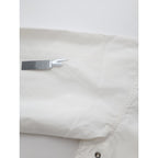 MHL エムエイチエル マーガレットハウエル LIGHTWEIGHT COTTON NYLON PLAINWEAVE BLOUSON コットン ナイロン フード ブルゾン ジャケット 2 白