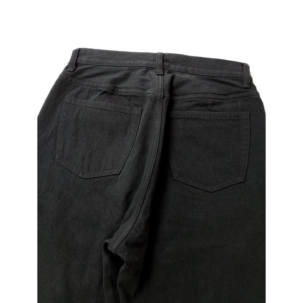 YAECA CONTEMPO ヤエカ コンテンポ デニムパンツ 黒 ブラック  M 【中古】