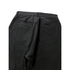 YAECA CONTEMPO ヤエカ コンテンポ デニムパンツ 黒 ブラック  M 【中古】