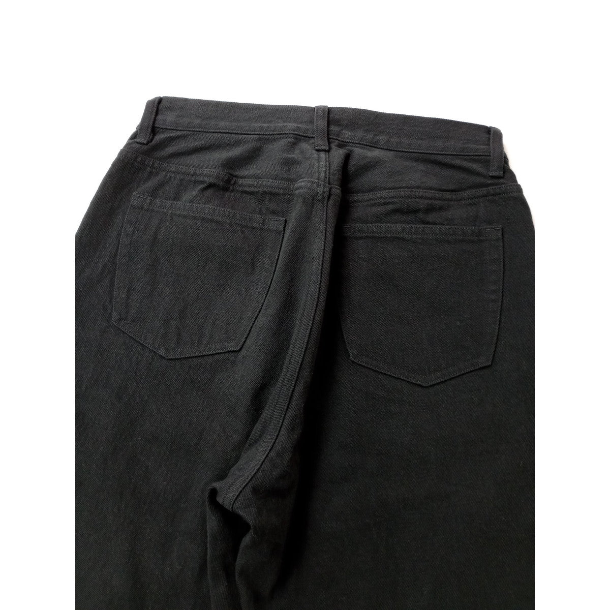 YAECA CONTEMPO ヤエカ コンテンポ デニムパンツ 黒 ブラック  M 【中古】