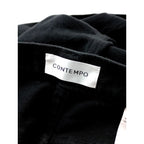 YAECA CONTEMPO ヤエカ コンテンポ デニムパンツ 黒 ブラック  M 【中古】