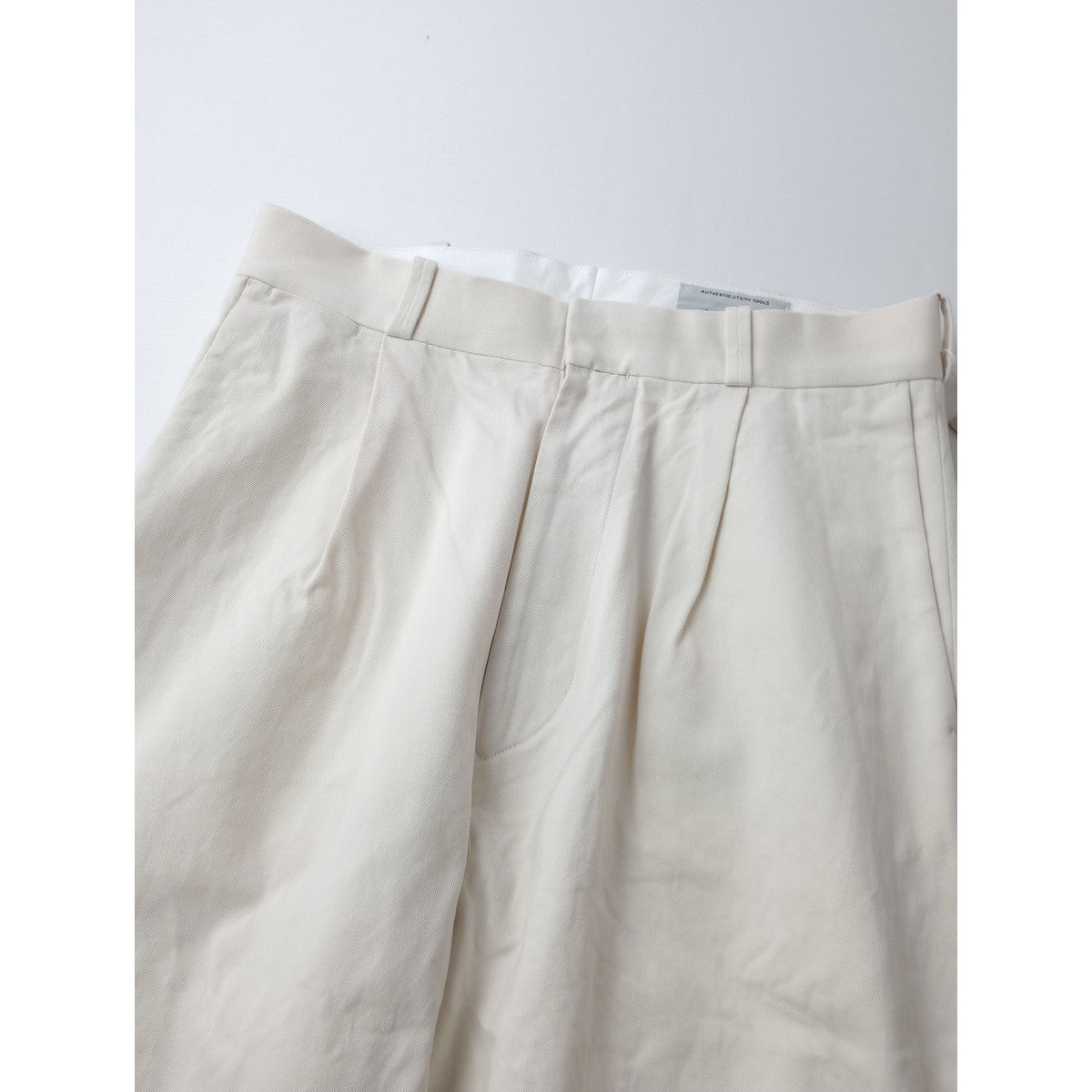 新品 YAECA ヤエカ チノ タック テーパード パンツ ライトベージュ  29