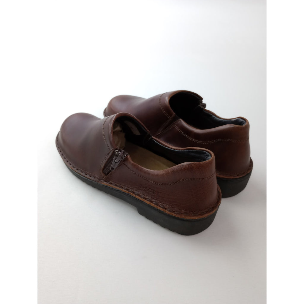 美品 NAOT  ナオト CLARA  / Buffalo レザー  スリッポン  シューズ 靴  ダークブラウン 38