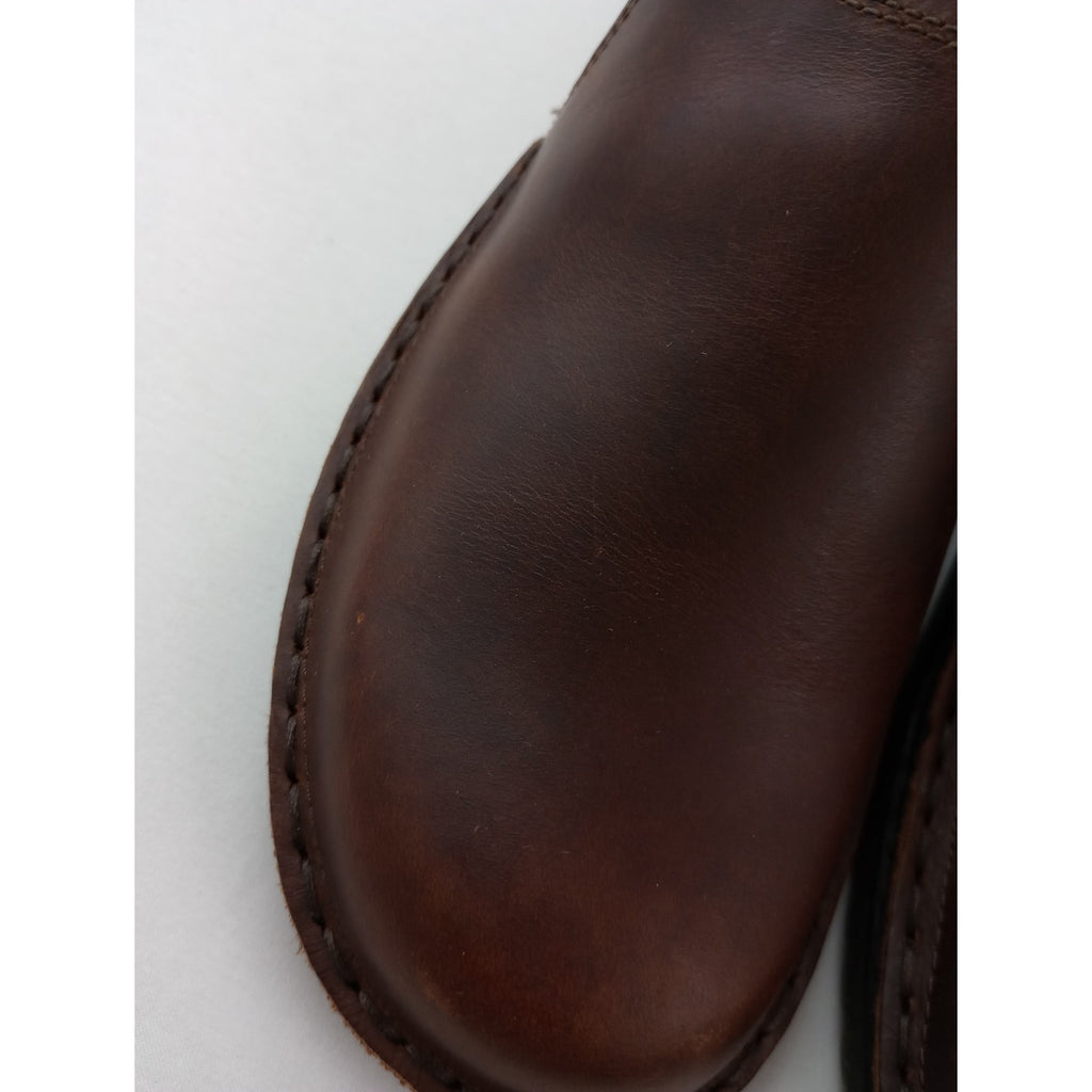 美品 NAOT  ナオト CLARA  / Buffalo レザー  スリッポン  シューズ 靴  ダークブラウン 38