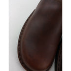 美品 NAOT  ナオト CLARA  / Buffalo レザー  スリッポン  シューズ 靴  ダークブラウン 38