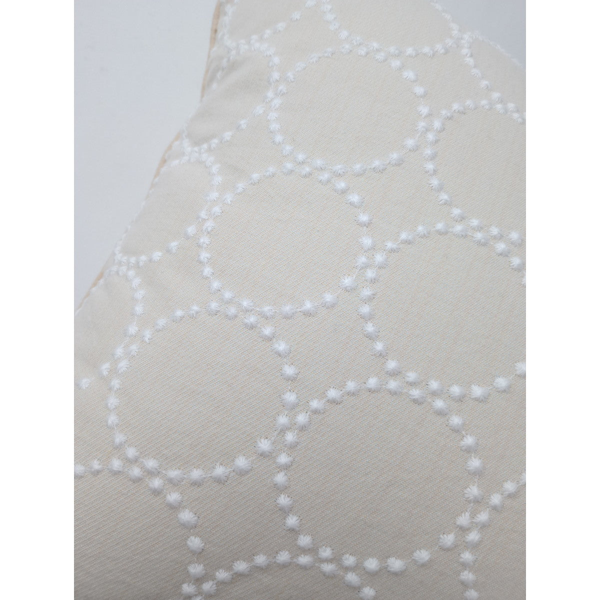 mina perhonen ミナペルホネン タンバリン tambourine gnocchi cushion ニョッキ クッション  アイボリー 【中古】