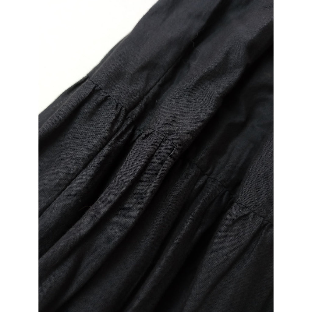 merlette マーレット Caron Dress キャロン ロング ワンピース グレー 【中古】