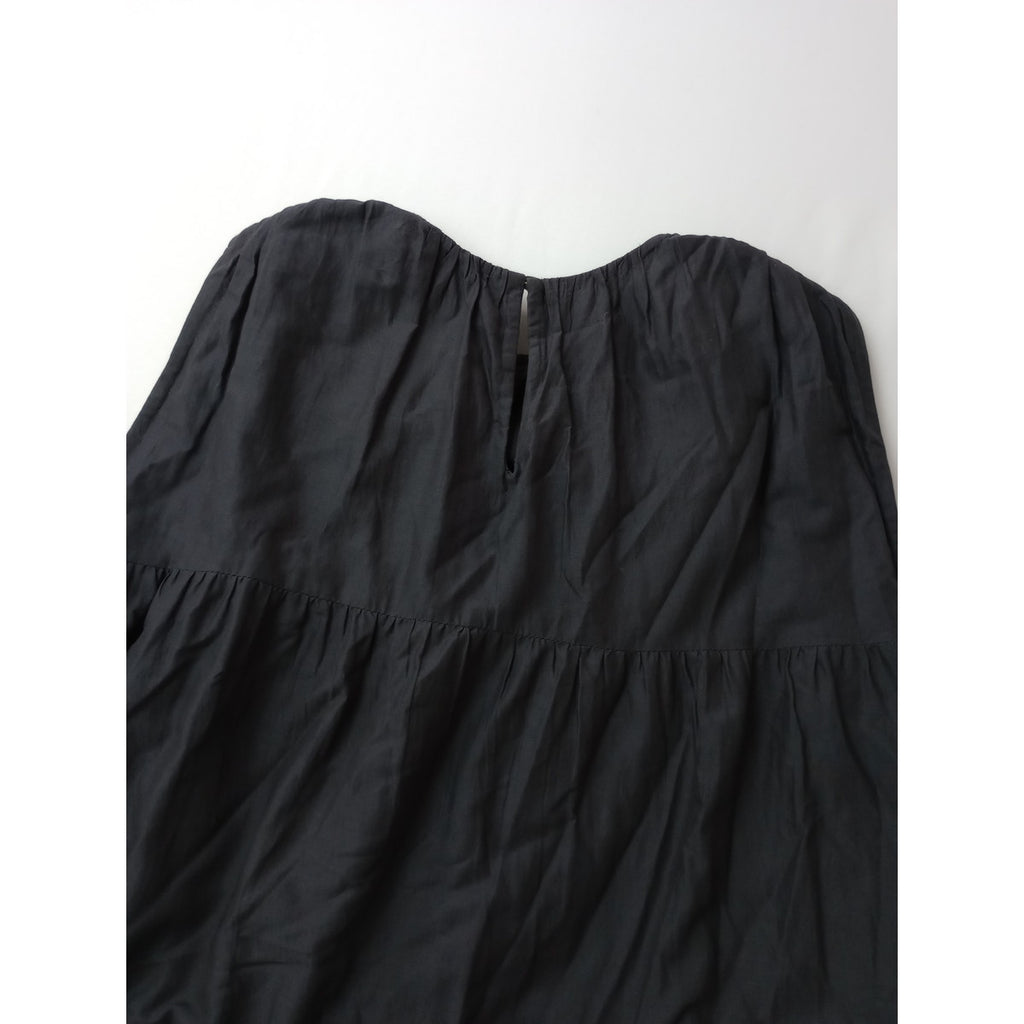merlette マーレット Caron Dress キャロン ロング ワンピース グレー 【中古】