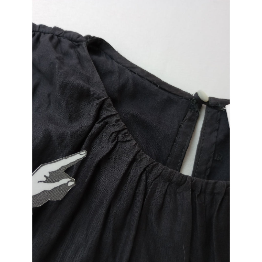 merlette マーレット Caron Dress キャロン ロング ワンピース グレー 【中古】