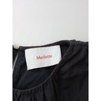 merlette マーレット Caron Dress キャロン ロング ワンピース グレー 【中古】