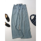 Maison Margiela メゾンマルジェラ 再構築 デニムパンツ ライトブルー  40 【中古】