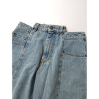 Maison Margiela メゾンマルジェラ 再構築 デニムパンツ ライトブルー  40 【中古】