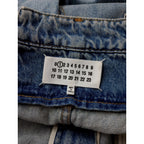 Maison Margiela メゾンマルジェラ 再構築 デニムパンツ ライトブルー  40 【中古】