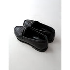 MANOLO BLAHNIK マノロブラニク PERRITA ペニーローファー シューズ 靴 黒 ブラック 37 【中古】