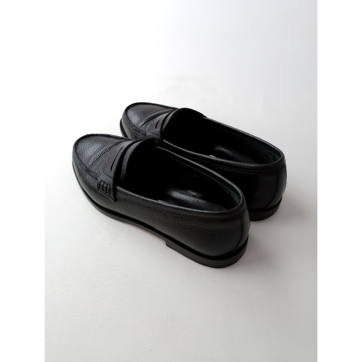 MANOLO BLAHNIK マノロブラニク PERRITA ペニーローファー シューズ 靴 黒 ブラック 37 【中古】