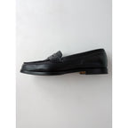 MANOLO BLAHNIK マノロブラニク PERRITA ペニーローファー シューズ 靴 黒 ブラック 37 【中古】