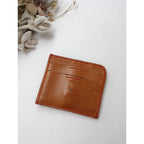 HENRY BEGUELIN エンリーベグリン レザー カードケース レッド ブラウン  【中古】