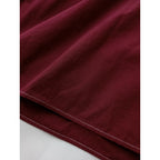 〈染〉 TODAYFUL トゥディフル  ヴィンテージ ドレス  シャツ トップス ブルゴーニュ 【中古】