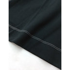 〈染〉SLOANE スローン スーピマ スムース  ハイネック タートル ネック  長袖  トップス  黒 ブラック 2 【中古】