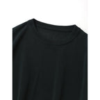 〈染〉TORICI  トリチ   アイス ビック  T  セーター  ニット トップス  黒 ブラック   1号 【中古】