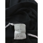 〈染〉TORICI  トリチ   アイス ビック  T  セーター  ニット トップス  黒 ブラック   1号 【中古】