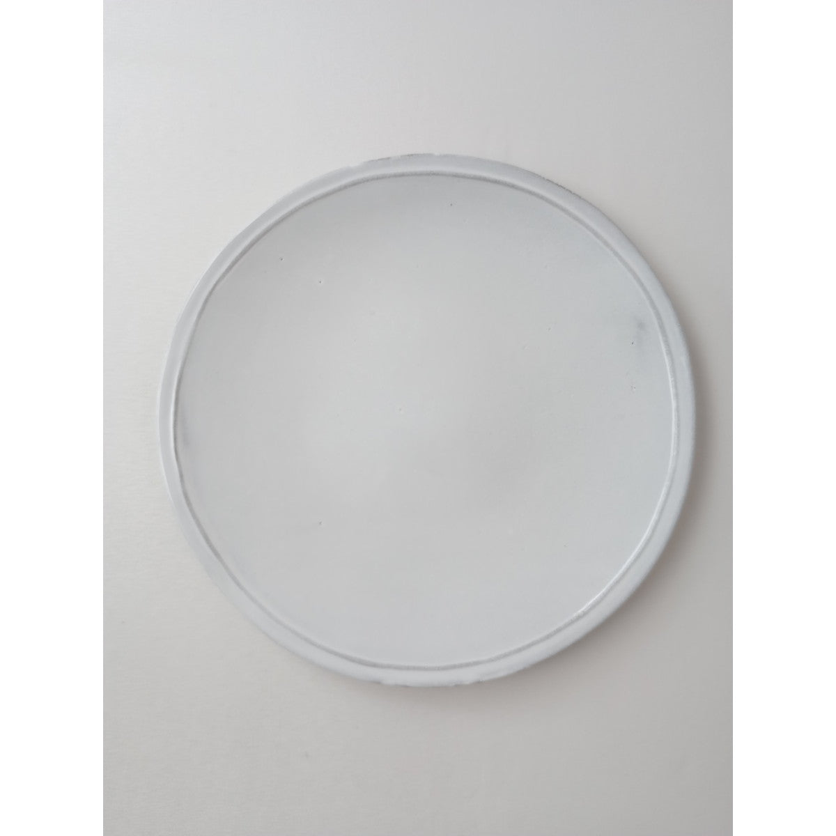Astier de Villatte アスティエ・ド・ヴィラット Simple プレート 24cm  白【中古】