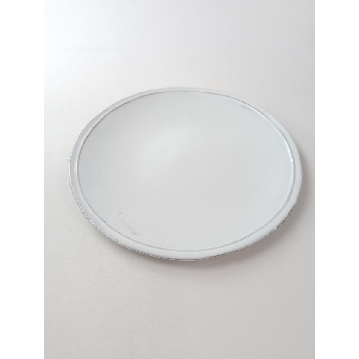 Astier de Villatte アスティエ・ド・ヴィラット Simple プレート 24cm  白【中古】