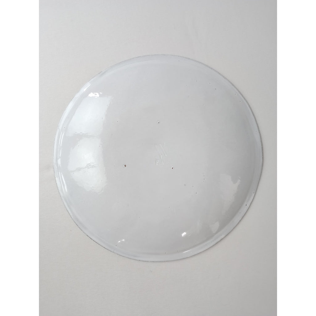Astier de Villatte アスティエ・ド・ヴィラット Simple プレート 24cm  白【中古】