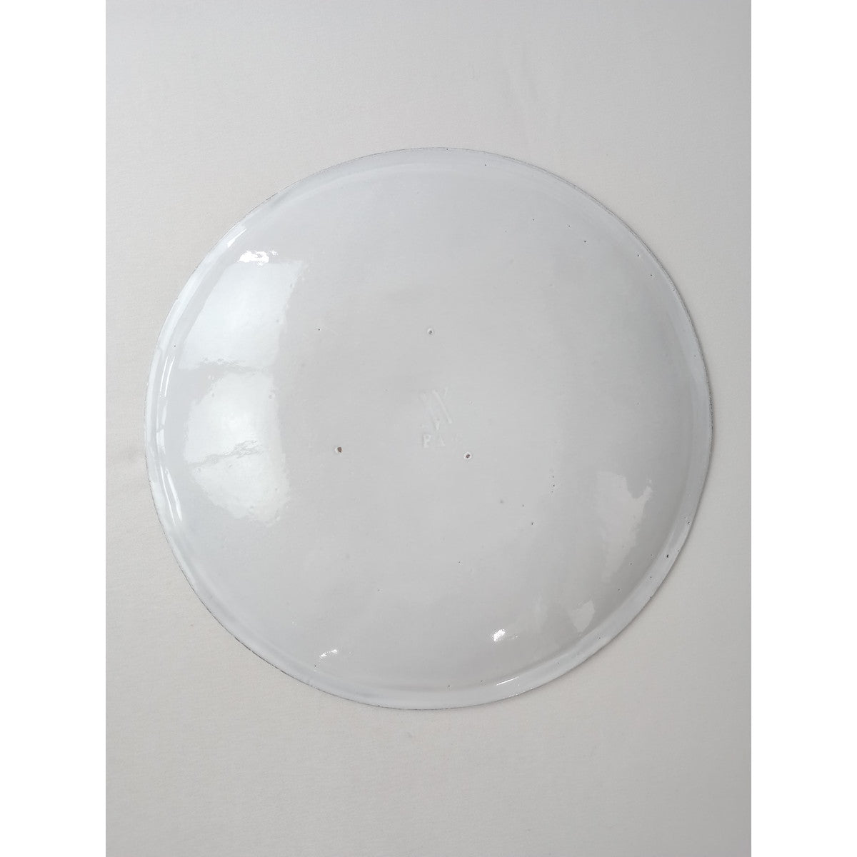 Astier de Villatte アスティエ・ド・ヴィラット Simple プレート 24cm  白【中古】