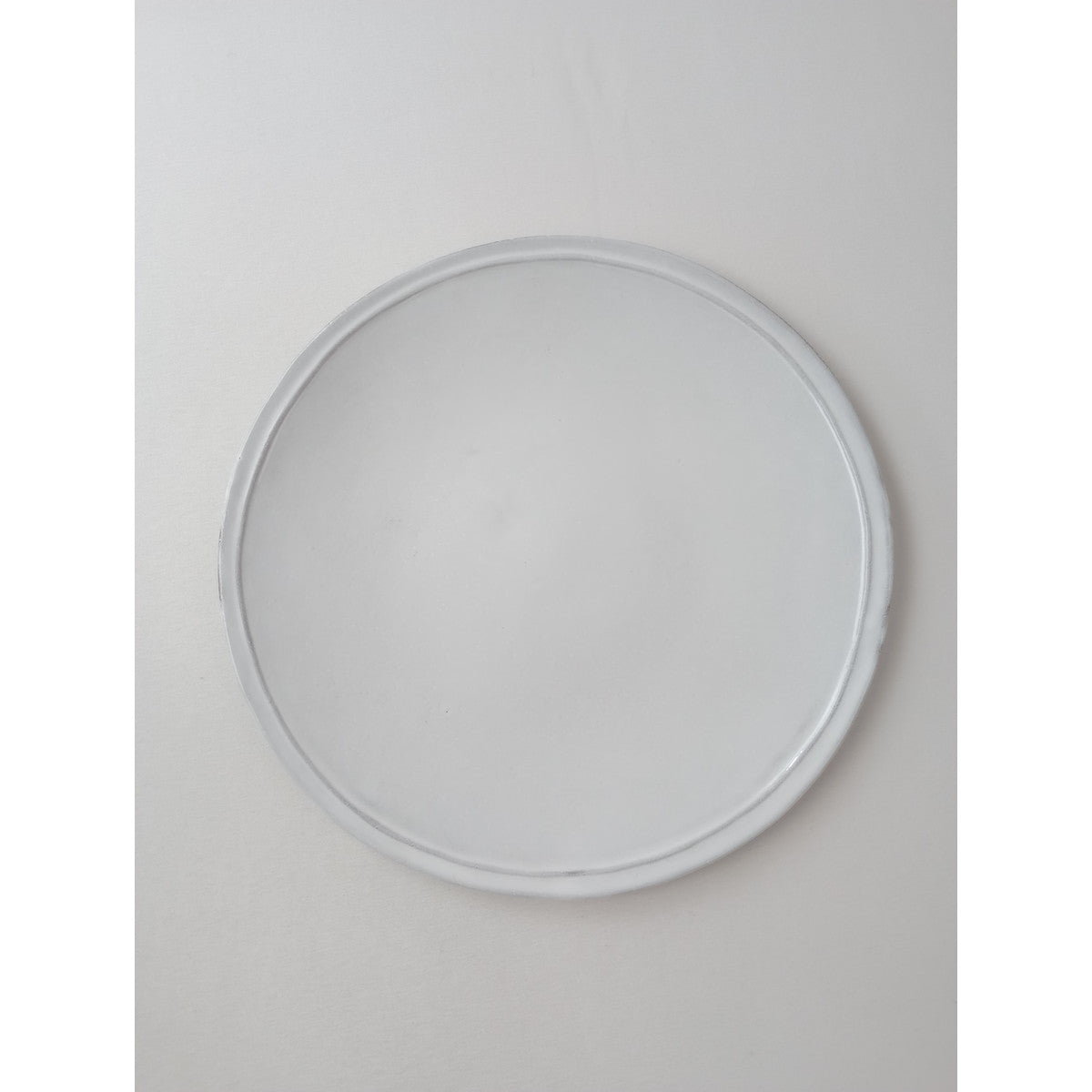 Astier de Villatte アスティエ・ド・ヴィラット Simple プレート 24cm  白【中古】