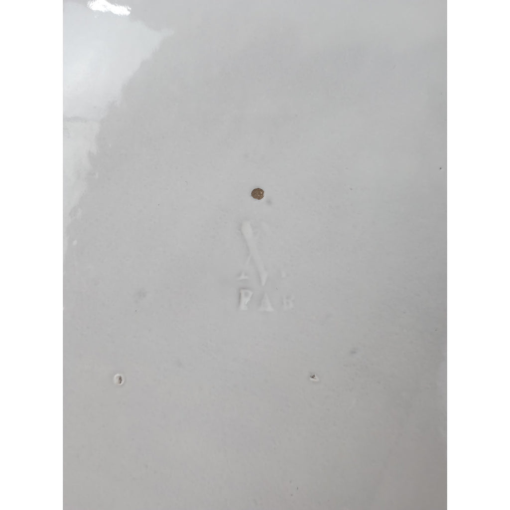 Astier de Villatte アスティエ・ド・ヴィラット Simple プレート 24cm  白【中古】