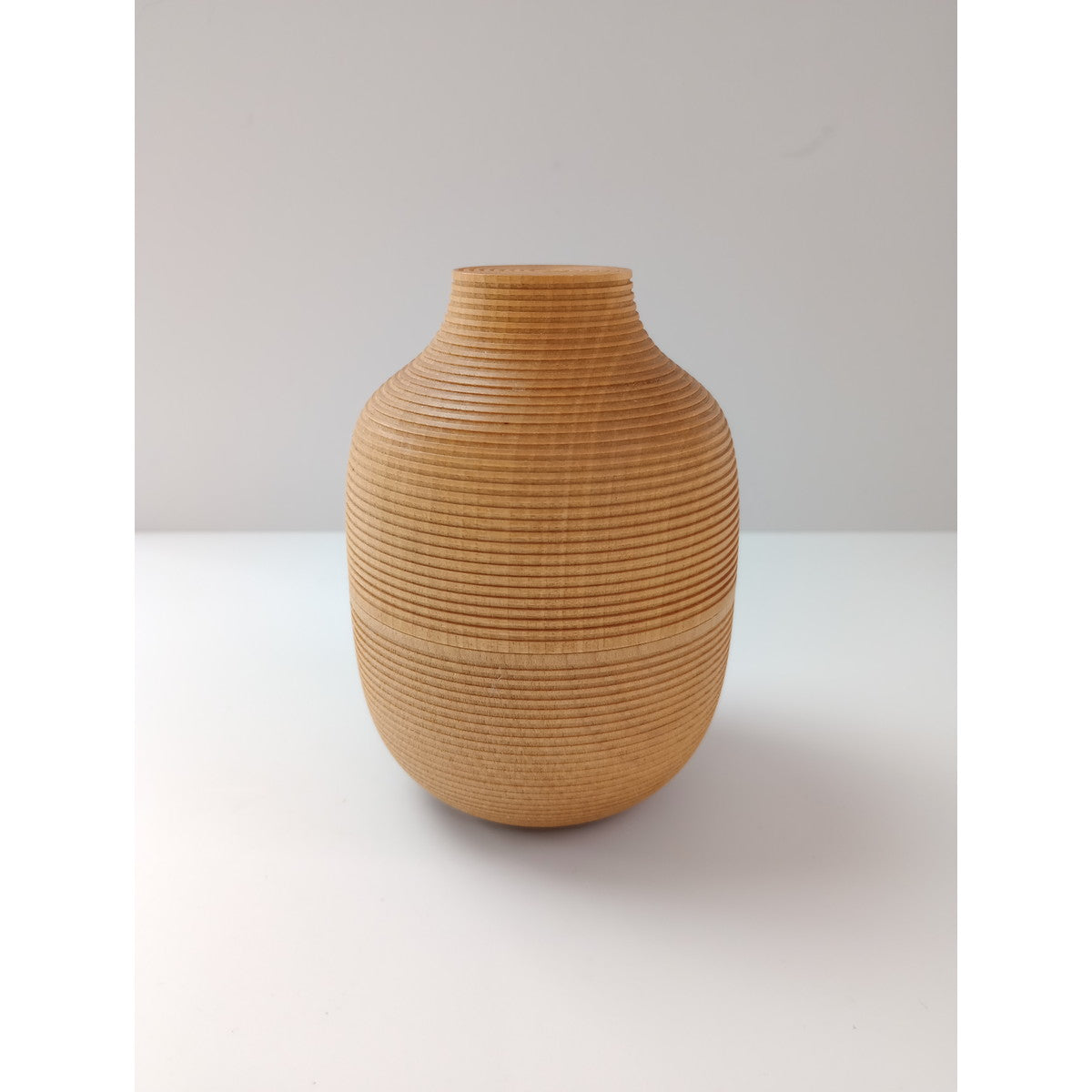 我戸幹男商店  山中漆器 茶筒 KARMI 徳 Soji ナチュラル Tea Canister 木製  ナチュラルブラウン【中古】